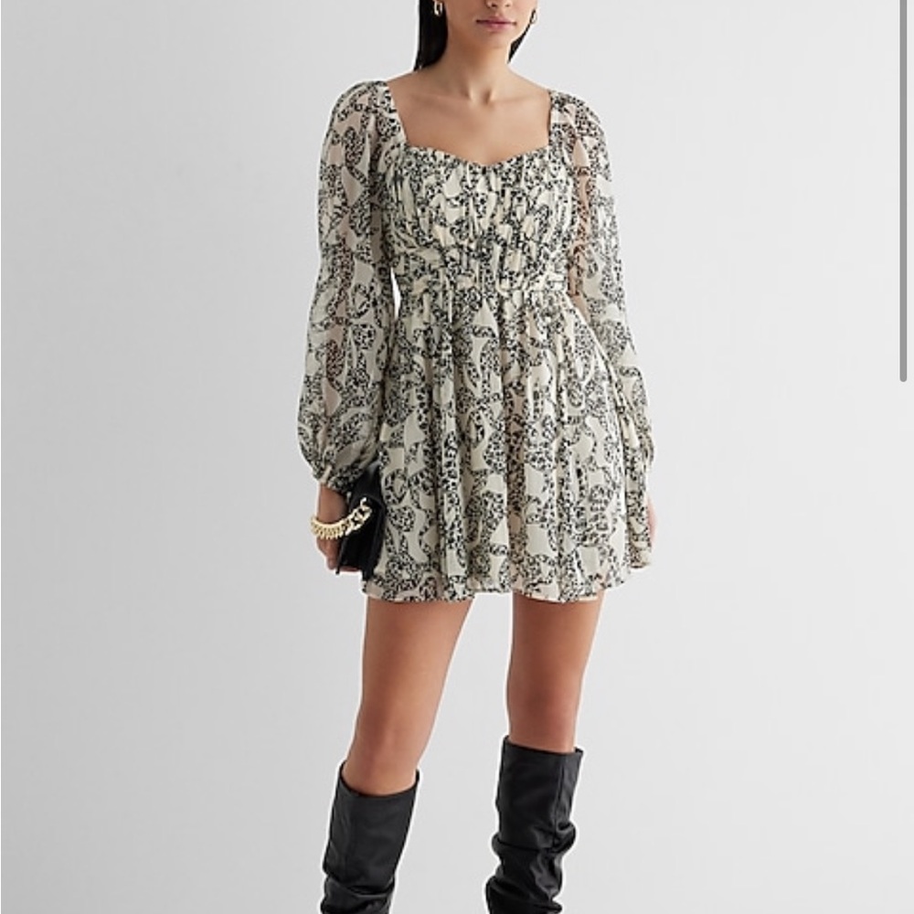 Express long sleeve dress